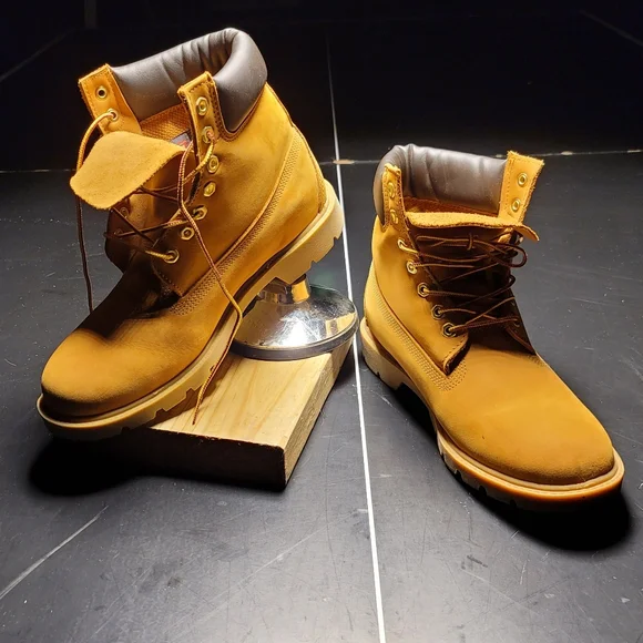 靴 Timberland Sneaker Suede M7 yellow Men's Allston Low Lace-Up Sneaker